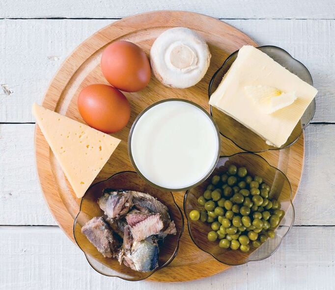 Vitamin D dina produk