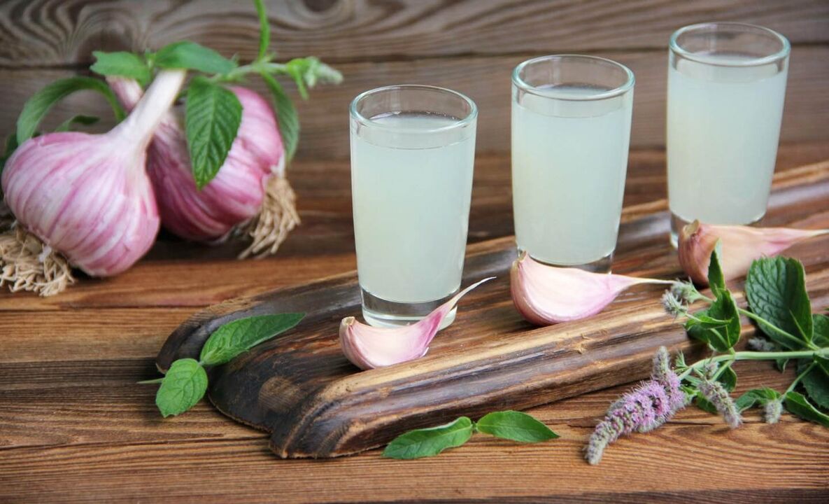 Tincture bawang bodas pikeun potensi