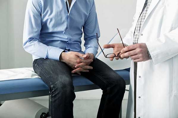 ningali dokter pikeun nyeri dina testis nalika gumbira
